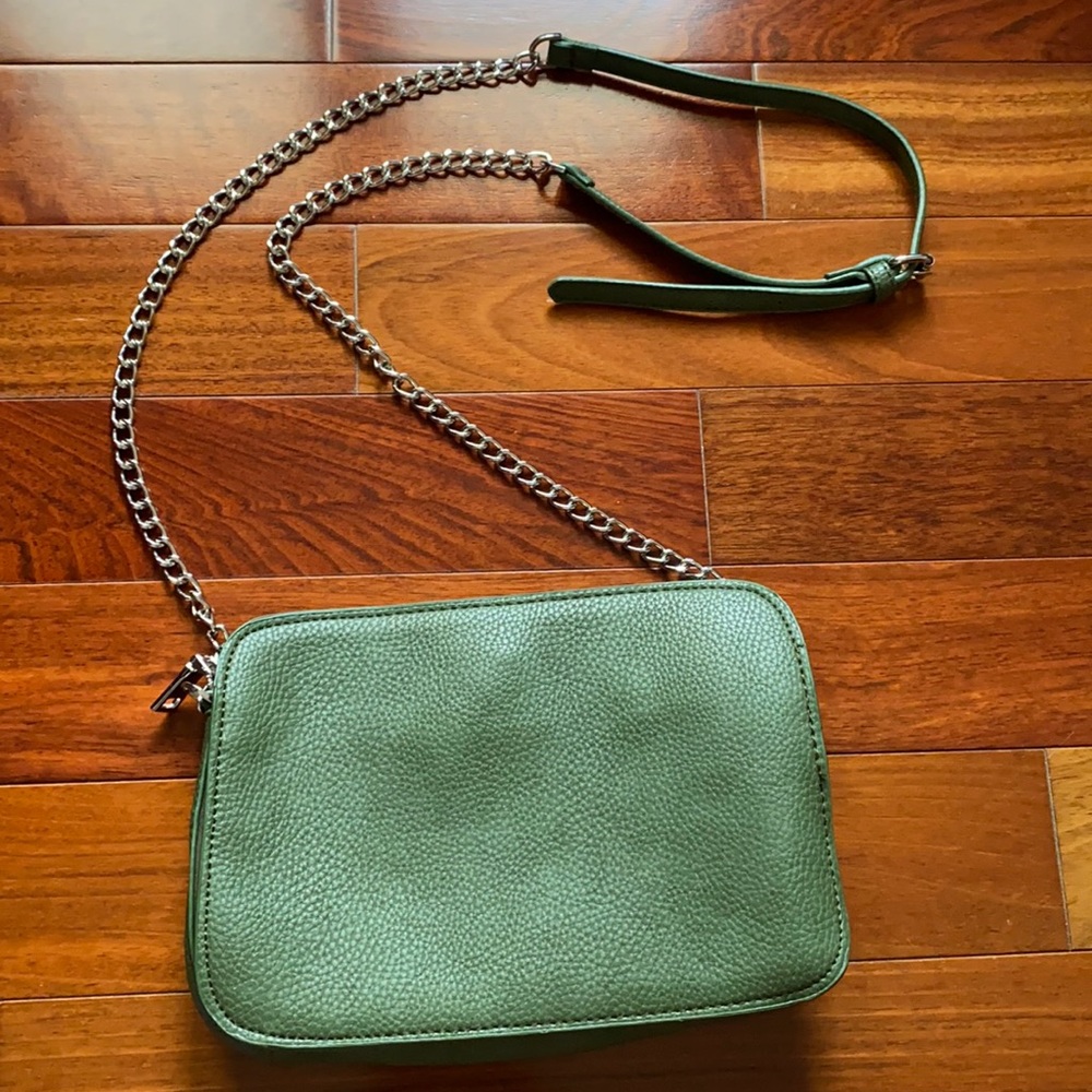 Seven Hills Olive Green Crossbody Bag